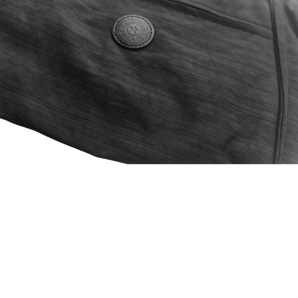 brand new vintage Kipling REVIR tote multi-use crossbody bag linen black - Picture 9 of 13